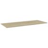 vidaXL Hylleplater 4 stk sonoma eik 100x40x1,5 cm sponplate