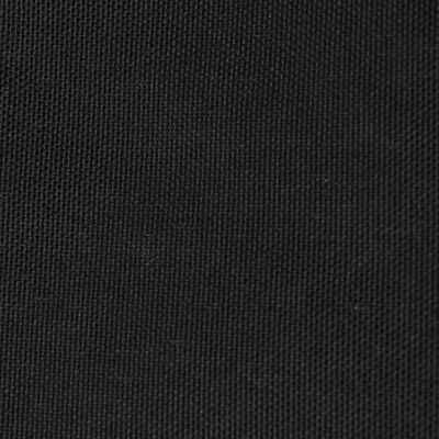 vidaXL Solseil oxfordstoff firkantet 3,6x3,6 m svart