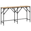vidaXL Konsollbord artisan eik 140 x 29 x 75 cm Konstruert tre