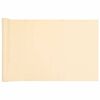 vidaXL Balkongskjerm kremhvit 800x90 cm PVC