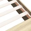 vidaXL Sengeramme sonoma eik 75x190 cm konstruert tre
