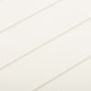 vidaXL Hagebord hvit 53x53x40 cm plast