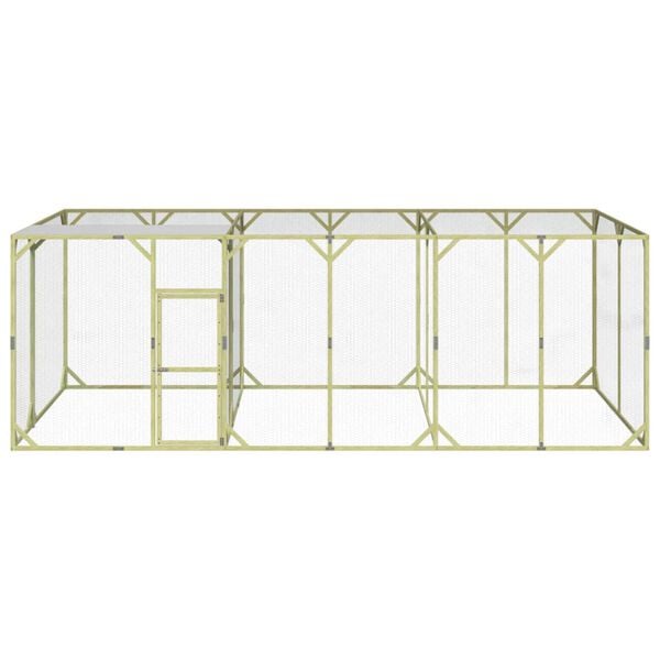 vidaXL H&oslash;nseg&aring;rd 600x300x200 cm impregnert heltre furu