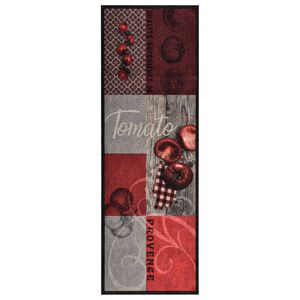 vidaXL Kj&oslash;kkenteppe vaskbart Tomatoes 60x300 cm