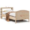 vidaXL Sengeramme uten madrass 75x190 cm heltre furu