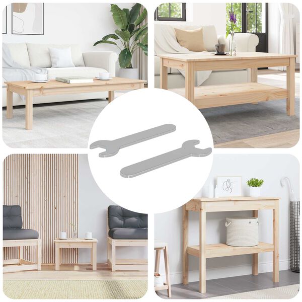 vidaXL Skiften&oslash;kkel 2 pcs s&oslash;lv 10 mm Jern