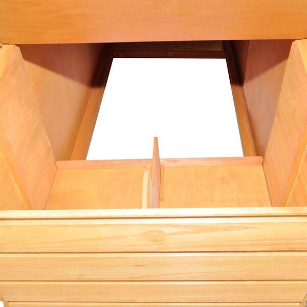 vidaXL H&oslash;nsehus tre 295x163x170 cm