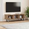 vidaXL TV-benk Artisan Eik 100 x 35 x 35 cm Konstruert tre