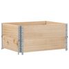 vidaXL Plantekasse 80x60 cm heltre furu