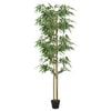 vidaXL Kunstig bambustre 1216 blader 180 cm gr&oslash;nn