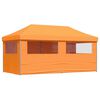 vidaXL Partytelt Oransje 292 x 580 x 315 cm Oxford Stoff