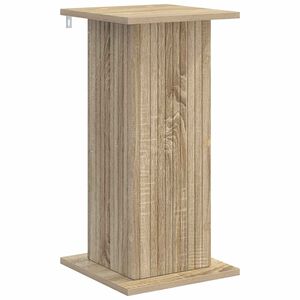 vidaXL Planteholder Sonoma eik 30,5 x 30 x 60,5 cm Konstruert tre