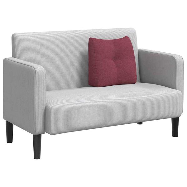 vidaXL Bakputen Vinrød 45 x 24 x 50 cm stoff