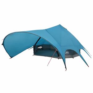 vidaXL Teepee Telt for 9 Personer Bl&aring; og gr&aring; 502 x 502 x 297 cm