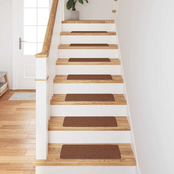 vidaXL Anti-skli Trapematter 15 pcs Gul 60 x 25 cm PP