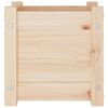 vidaXL Plantekasser 2 stk 31x31x31 cm heltre furu