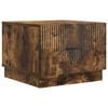 vidaXL Kaffebord R&oslash;kt Eik 49 x 50 x 37 cm Konstruert tre