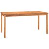 vidaXL Utend&oslash;rs spisestue 7 deler heltre teak