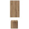 vidaXL TV-benksett 3 pcs artisan eik 60 x 30 x 30 cm Konstruert tre