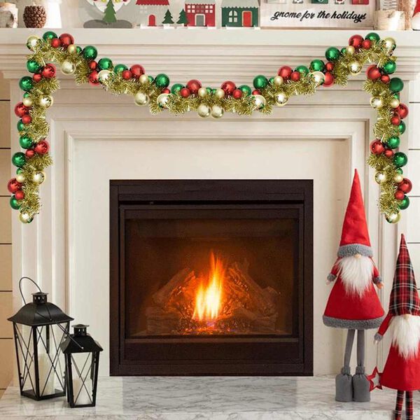 vidaXL Julekulenisse Flerfarget 186 cm Polystyren