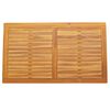 vidaXL Bordplate Olje naturlig 120 x 70 x 2 cm Solid akasietre