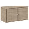 vidaXL Putekasse beige 110x55x60,5 cm polyrotting