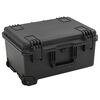 vidaXL B&aelig;rbar flykasse svart 54x41,5x29 cm PP