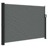 vidaXL Uttrekkbar sidemarkise antrasitt 140x300 cm