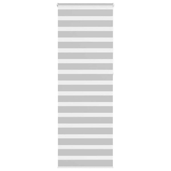 vidaXL Sebragardin lysegr&aring; 90x230 cm stoff bredde 85,9 cm polyester