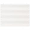 vidaXL Plantekasse hvit 90x60x68,5 cm heltre furu