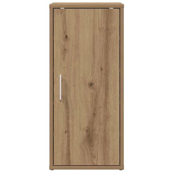 vidaXL Skoskap artisan eik 32x35x70 cm konstruert tre