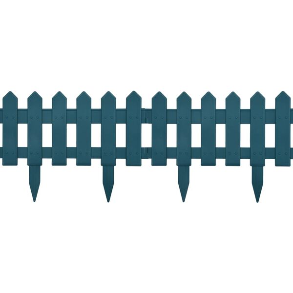 vidaXL Plenkanter 25 stk gr&oslash;nn 10 m PP