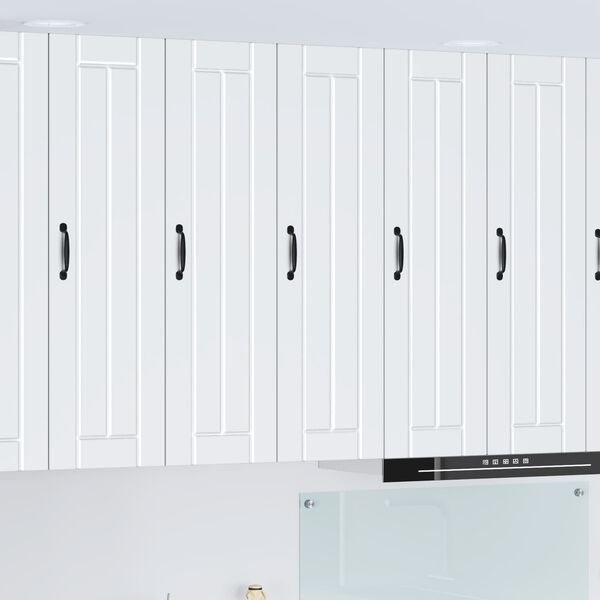 vidaXL Kj&oslash;kkenskap Hvit 30 x 31 x 100 cm Konstruert tre