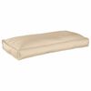 vidaXL Pallet Pute Sett 3 pcs Beige 120 x 60 x 12 cm Oxford-stoff