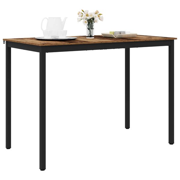 vidaXL St&aring;ende Bar Bord Konstruert tre