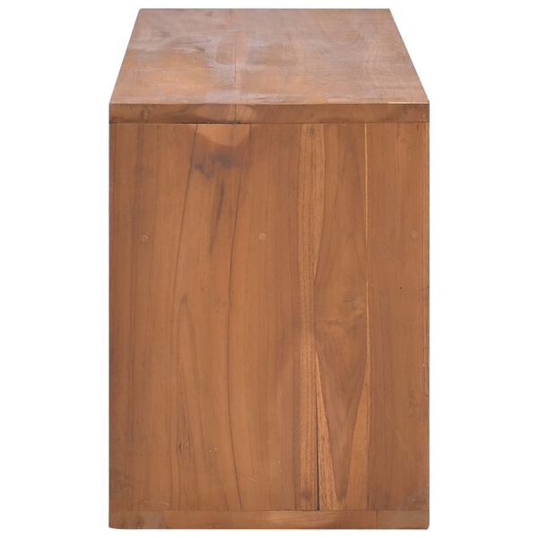 vidaXL TV-benk 90x30x40 cm heltre teak