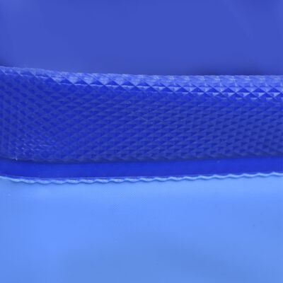 vidaXL Sammenleggbart hundebasseng 300x40 cm blå PVC
