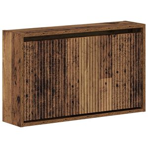 vidaXL Vegghengt skoskap ARNHEM 71 x 17 x 43 cm Konstruert tre