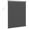 vidaXL Venetiansk persienne Justerbar S&oslash;lvgr&aring; 150 x 120 cm PVC