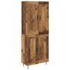 vidaXL H&oslash;yskap Gamle tre 69,5 x 34 x 180 cm Konstruert tre