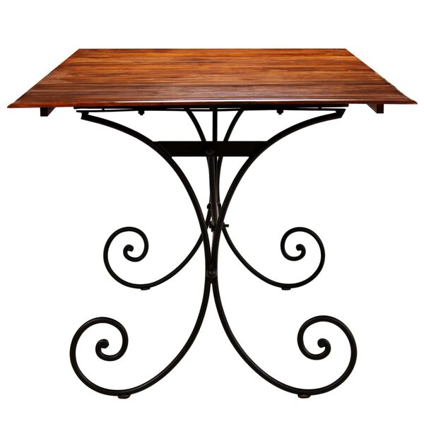 vidaXL Spisebord heltre med honningfinish 200x100x76 cm