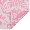 vidaXL Uteteppe ARAKIL rosa 190x290 cm PP