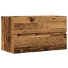 vidaXL Hengende baderomsskap gammelt tre 80x38,5x45 cm konstruert tre