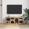 vidaXL TV-skap Artisan Eik 100 x 35 x 40 cm Konstruert tre