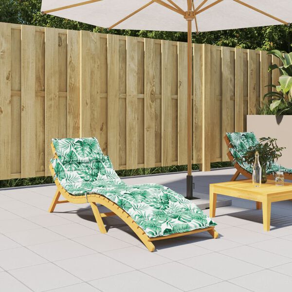 vidaXL Solsengpute bladm&oslash;nster oxfordstoff