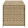 vidaXL Putekasse blandet beige 190L cm polyrotting