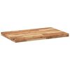 vidaXL Bordplate ubehandlet 160x50x4 cm heltre akasie