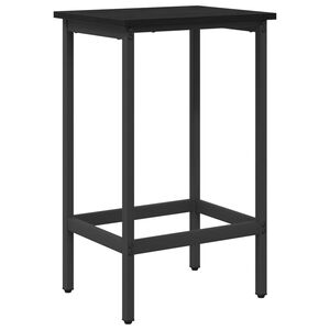 vidaXL Barstol Svart eik 40 x 32 x 64 cm Konstruert tre