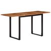 vidaXL Spisebord 140x70x75 cm heltre akasie