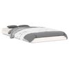 vidaXL Sengeramme hvit 90x190 cm heltre furu